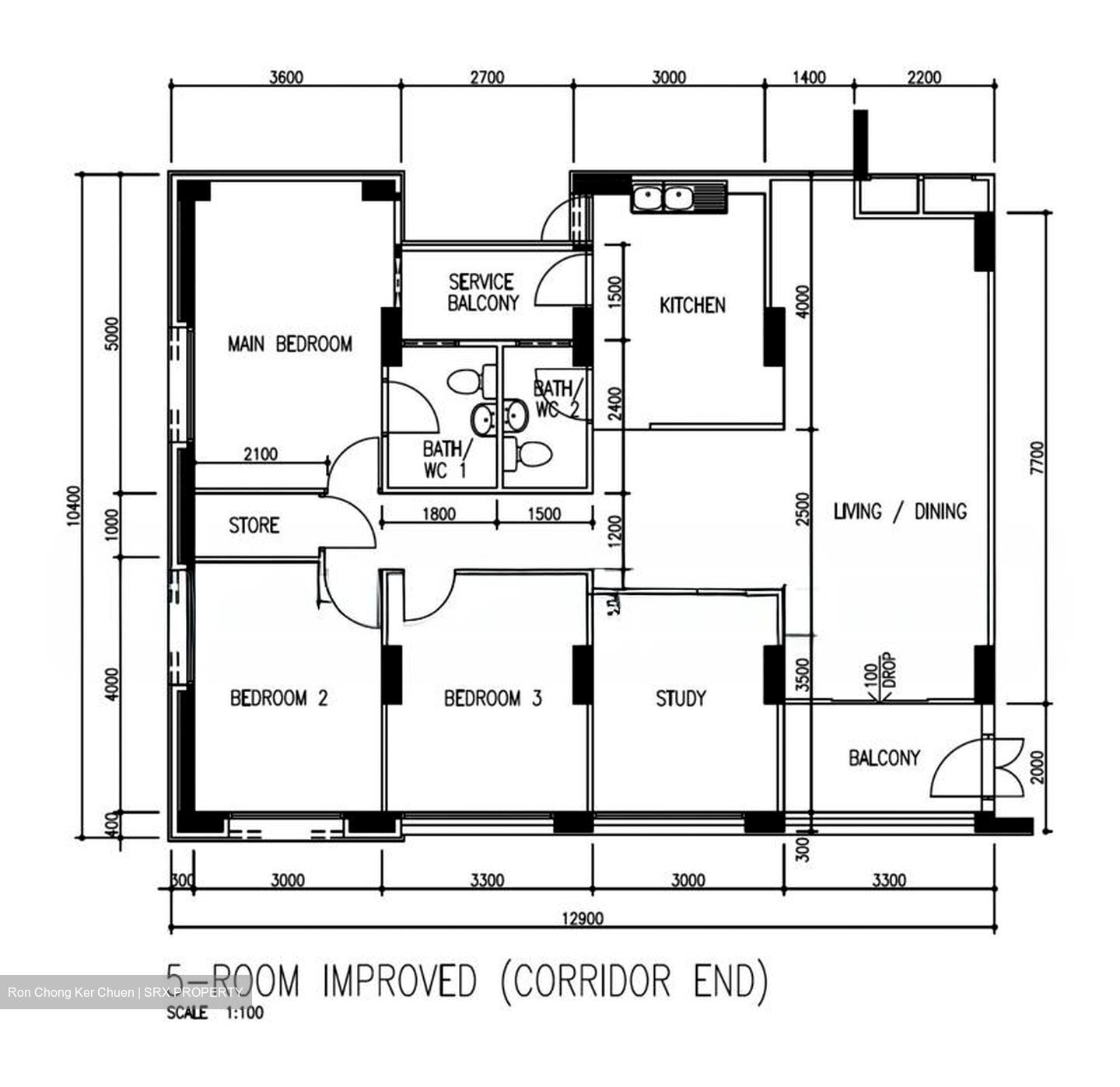 Blk 881 Woodlands Street 82 (Woodlands), HDB 5 Rooms #571100691